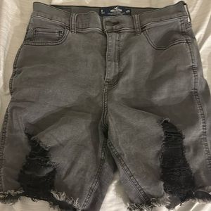 High rise bermuda shorts